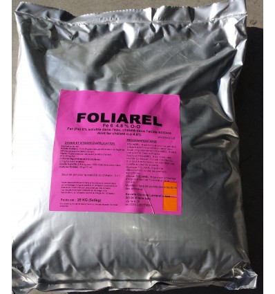 FOLIAREL (6% Fe EDDHA - 4.8% O-O)